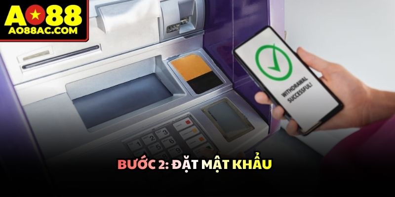Biểu mẫu thiết lập chuỗi ký tự mật khẩu thứ hai bảo đảm an toàn ví