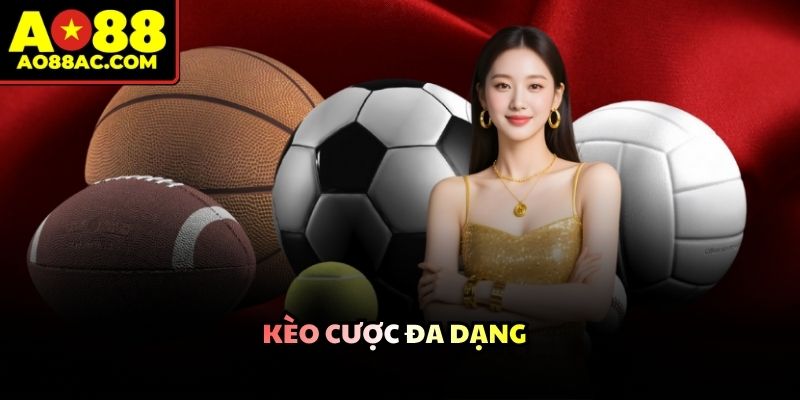 Giao diện soi kèo trực quan giúp người chơi dễ dàng cá độ thể thao AO88